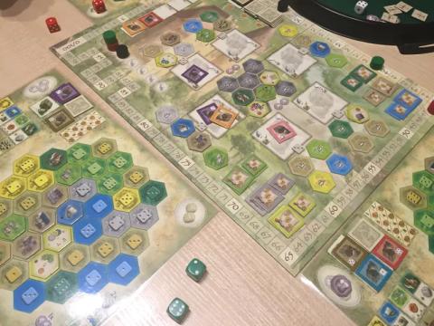 Castles of Burgundy - Gameplay 1