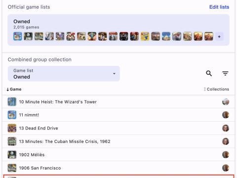 Velja spil úr spilasafni hópmeðlima